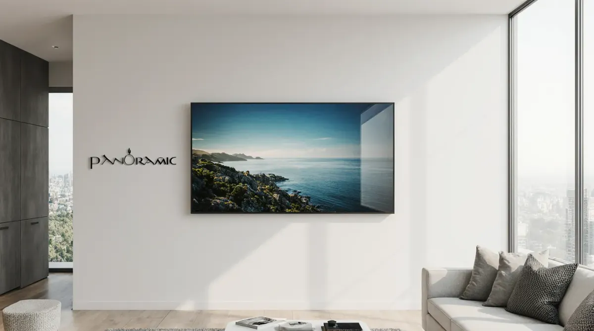 تلویزیون پانوراکیم با طراحی Frameless