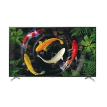تلویزیون کیو ال ای دی سایز 75 اینچ آیوا مدل F8 Smart هوشمند کیفیت تصویر UHD 4K سیستم عامل اندروید 11