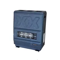 بخاری گازی شایسته دودکش‌دار jk8-2004 آبی