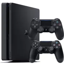 کنسول بازی سونی Playstation 4 Slim ریجن 3 کد CUH-2218B ظرفیت 1 ترابایت به همراه دسته اضافه
