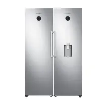 یخچال فریزر دوقلو پاکشوما مدل RTFA-900-s استیل یخساز دستی آبریز دار