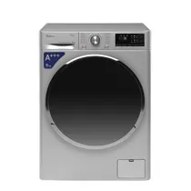ماشین لباسشویی جی پلاس مدل GWM-L909SS ظرفیت 9 کیلوگرم موتور دایرکت درایور دارای بخارشو