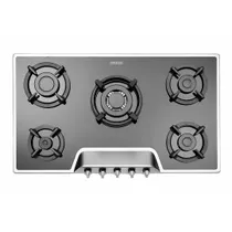 اجاق گاز رومیزی شیشه دور استیل البرز G-5951s