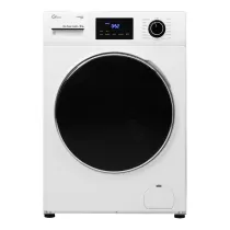 ماشین لباسشویی جی پلاس مدل GWM-M8340W ظرفیت 8 کیلوگرم موتور اینورتر BLDC دارای بخارشو