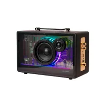 اسپیکر قابل حمل بلوتوثی کلومن مدل KS-145 دارای 2 ساب ووفر، USB،AUX، میکروفن