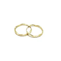 گوشواره‌ی طلا حلقه ای رینگ