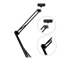 پایه میکروفون و موبایل اهرمی Mobile phone stand and microphone