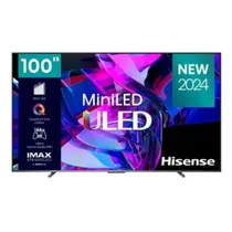 تلویزیون یو ال ای دی سایز 100 اینچ هایسنس مدل 100U7K هوشمند کیفیت تصویر 4K UHD سیستم عامل Vidaa