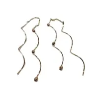 گوشواره مینیمال طرح پیچ البرنادو