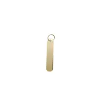 پلاک گردنی طلای کم اجرت سایز 4 (جهت سرمایه گذاری)