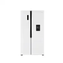 یخچال فریزر ساید بای ساید جی پلاس مدل MGS-7525-W آبریز دار