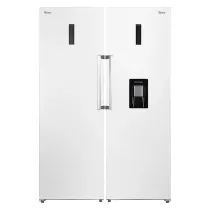 یخچال فریزر دوقلو جی پلاس مدل GRF-P2736L/FW سفید آبریز دار