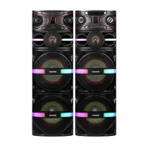 اسپيکر دوقلو بلوتوثی آيوا مدل AW-X2124 DSN PRO دارای 4 ساب ووفر 12 اینچ دیجی USB,AUX رقص نور