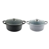 قابلمه دو دسته ام جی اس سایز 28 گرانیتی طرح D جرمنی
