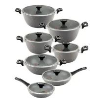 سرویس قابلمه ام جی اس 14 پارچه فورج کد FR06