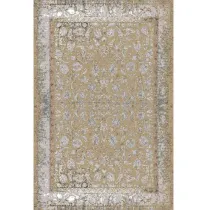 فرش مدرن هانوکس طرح کیهانه کد HAM.388.1 رنگ کرم فاقد خواب