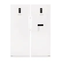یخچال فریزر دوقلو اکسنت سری کوارتز YSN-FS/RSP24-i آبریزدار سفید