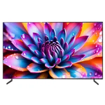 تلویزیون کیو ال ای دی 98 اینچ جی پلاس مدل GTV-98SQ878SP گیمینگ کیفیت تصویر 4K نرخ به روز رسانی 144Hz سیستم عامل Google TV