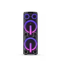 اسپیکر بلوتوثی سری کیو میکرولب مدل Q220 دارای 2 ساب ووفر 10 اینچ USB,AUX میکروفون
