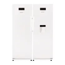 فریزر اکسنت سری مروارید NR19-i-AW یخساز اتوماتیک داخلی آبریز اتوماتیک سفید