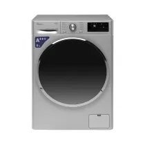 ماشین لباسشویی جی پلاس مدل GWM-M880S/W ظرفیت 8 کیلوگرم موتور اینورتر دایرکت درایو دارای بخارشو