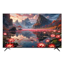 تلویزیون کیو ال ای دی سایز 85 اینچ جی پلاس مدل GTV-85SQ878SP هوشمند کیفیت تصویر UHD 4K سیستم عامل اندروید 14