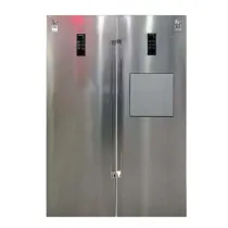 یخچال فریزر دوقلو کلور مدل Rosso عرض 140 هوم بار یخساز اتوماتیک داخلی