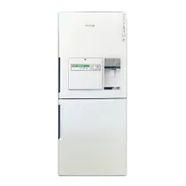 یخچال فریزر کمبی فریزر پایین تکنوسان مدل AKRF-NF337 یخساز دستی آبریز دار هوم بار دار