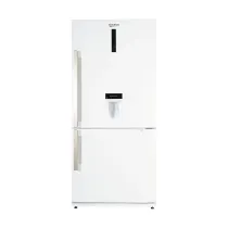 یخچال فریزر کمبی فریزر پایین نیکسان مدل 8410N-E2 یخساز دستی آبریزدار