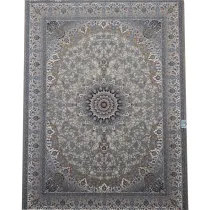 فرش 700 شانه آکرلیک تراکم 2550 کمیل مدل لبیسان رنگ زمینه فیلی