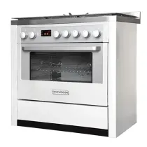اجاق گاز مبله 5 شعله دوو مدل DGC5-2102N فردار جنس صفحه استیل