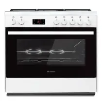 اجاق گاز مبله 5 شعله اسنوا مدل SGC5-31102 فردار جنس صفحه لعابی