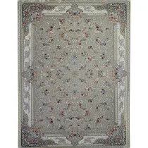 فرش 700 شانه آکرلیک تراکم 2550 کمیل مدل دیبا رنگ زمینه فیلی