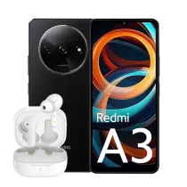 گوشی موبایل شیائومی Redmi A3 ظرفیت 128 گیگابایت رم 4 گیگابایت - به همراه هندزفری QCY T13x
