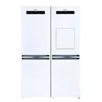 یخچال فریزر سیلوان دوقلو هوم باردار 6005 طرح چهاردرب