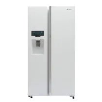 یخچال فریزر ساید بای ساید اسنوا سری فرنیا مدل ARS3Di-L300-S/W یخساز اتوماتیک بیرونی آبریز اتوماتیک