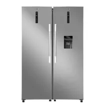 یخچال فریزر دوقلو سوزوکی مدل FOG330DSIR/ICE-ROG373DSIR استیل یخساز اتوماتیک داخلی آبریز دار