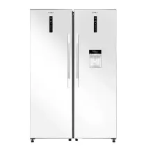 یخچال فریزر دوقلو سوزوکی مدل FOG330DWIR/ICE سفید یخساز اتوماتیک داخلی آبریز دار