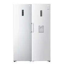 یخچال فریزر دوقلو ال جی مدل GC-F411EQDM GC-B414EQFM یخساز دستی آبریز دار