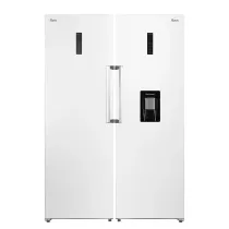 یخچال فریزر دوقلو جی پلاس مدل GRF-P2720LW/FW سفید آبریز دار