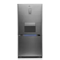 یخچال فریزر کمبی فریزر پایین لئوکو مدل LRF85BH5 یخساز دستی هوم بار دار