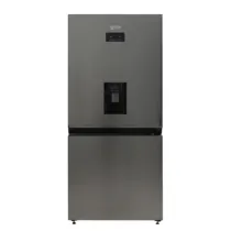 یخچال فریزر کمبی فریزر پایین نیکسان مدل LUMI8420DN یخساز اتوماتیک داخلی آبریز اتوماتیک