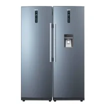 یخچال فریزر دوقلو نیکسان مدل NFR6020DN/I-ICE یخساز اتوماتیک داخلی آبریزدار، اینورتردار