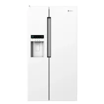 یخچال فریزر ساید بای ساید اسنوا سری هارمونی مدل S1Di-S100-W/S (نوژا) یخساز اتوماتیک بیرونی آبریز اتوماتیک