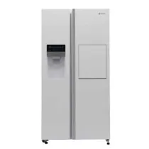 یخچال فریزر ساید بای ساید اسنوا سری آدینا مدل S2Di-S110-W/S یخساز اتوماتیک بیرونی آبریز اتوماتیک هوم بار