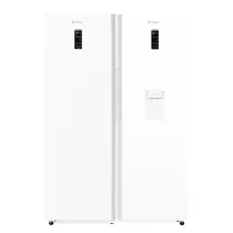 یخچال فریزر دوقلو اسنوا مدل SN5-1019sW سفید اکلیلی آبریز اتوماتیک