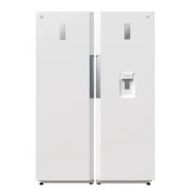 یخچال فریزر دوقلو دوو مدل SR/SF-i22MW سفید متالیک یخساز اتوماتیک داخلی آبریز دار