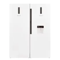 یخچال فریزر دو قلو اکسنت آمیتیس YSN-RF/FNINAM23-i یخساز اتوماتیک داخلی آبریز اتوماتیک سفید