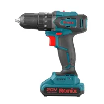 کیت دریل پیچ‌گوشتی چکشی شارژی 13 میلی‌متری رونیکس 8900k