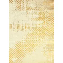 فرش ماشینی مینیمال هانوکس طرح لوز کرم کد HANM.0020.1